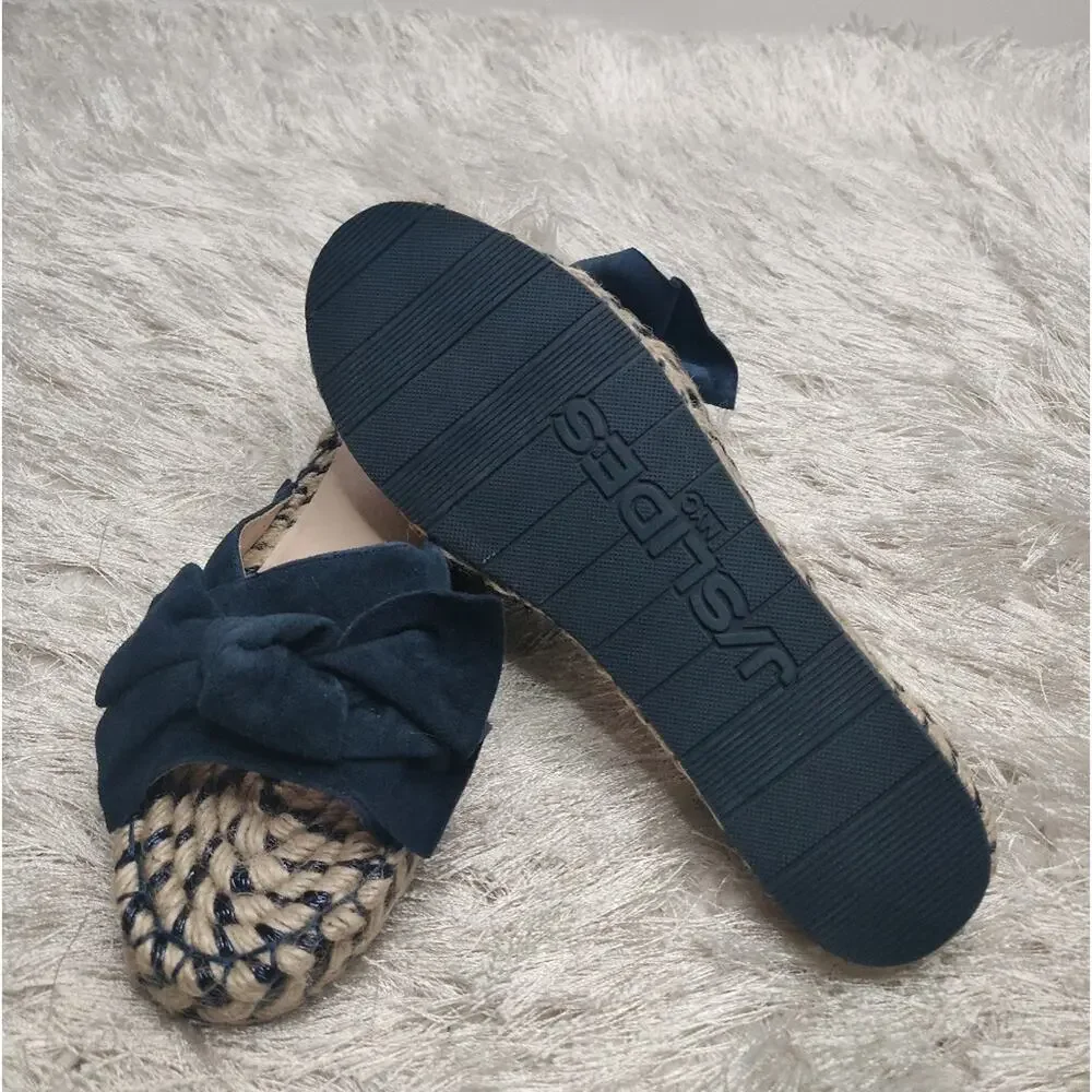 J/SLIDES blue espadrilles